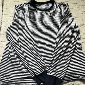 Striped long sleeve shirt, XL, “FREE ASSEMBLY”